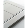 Смывная клавиша GEBERIT SIGMA 30 115,883.JQ.1 хром матовый не остаются отпечатки пальцев